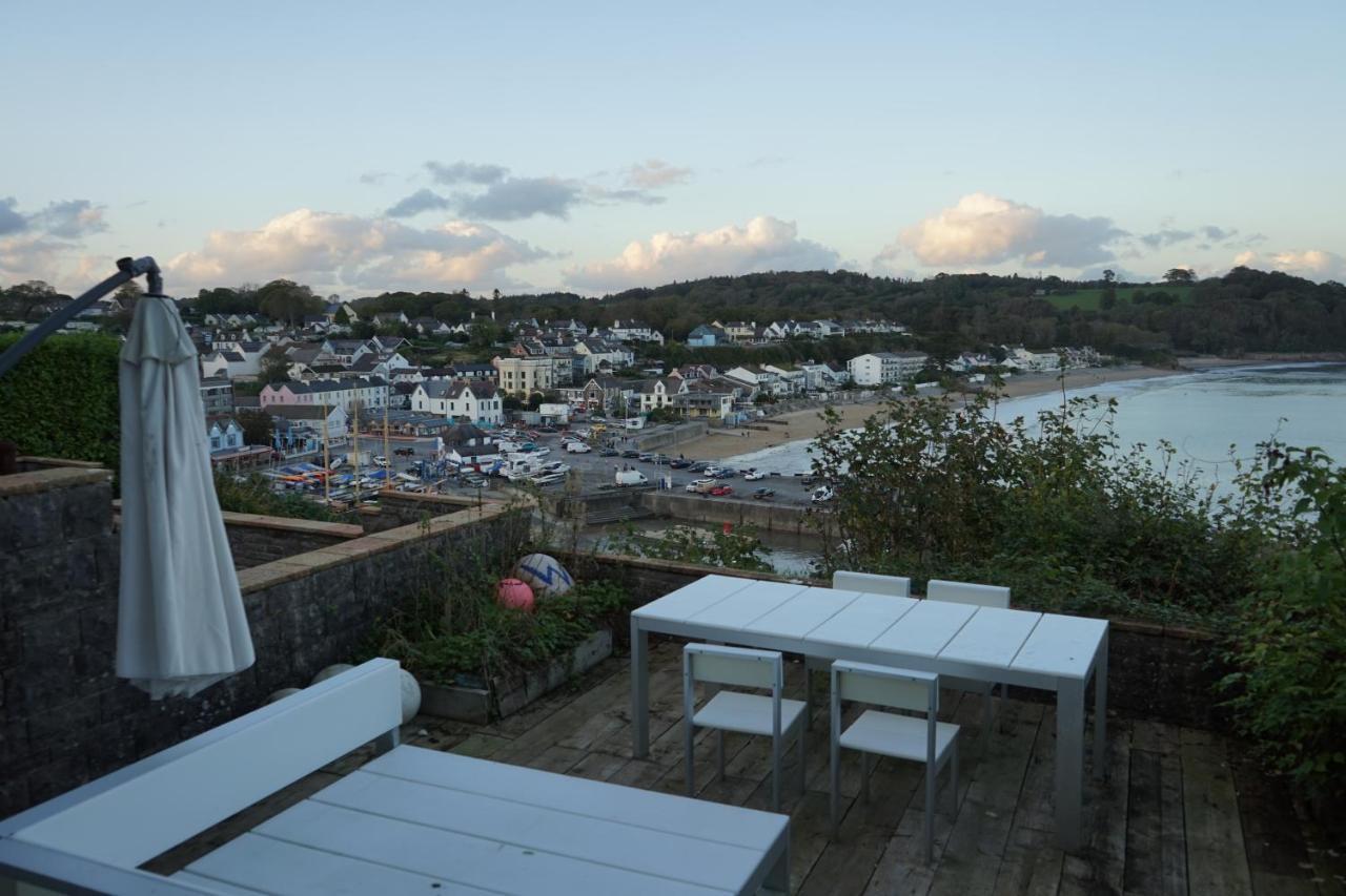 Beach House With Sea Views Over Saundersfoot Bay Екстер'єр фото